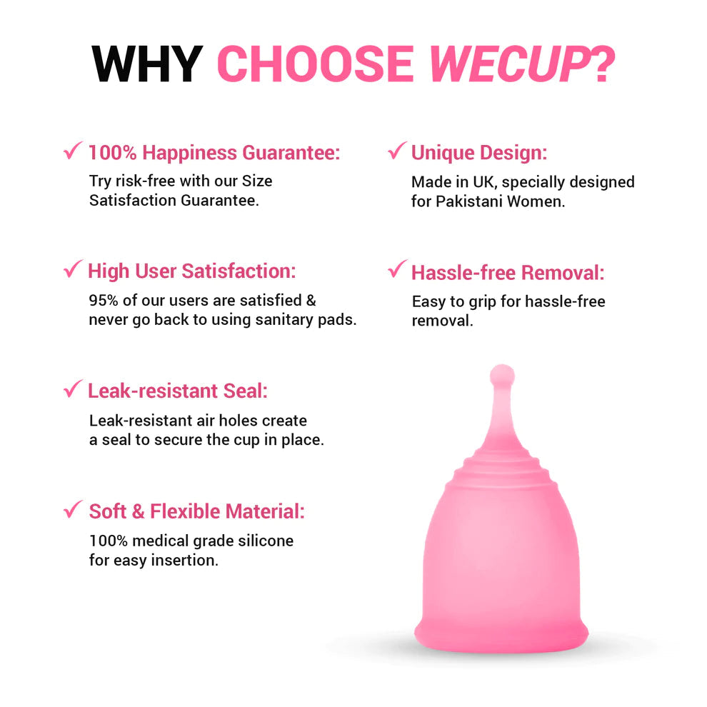 Silicon Menstrual Cup (FDA approved)