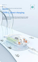 Rechargeable Transparent Gaming Mouse