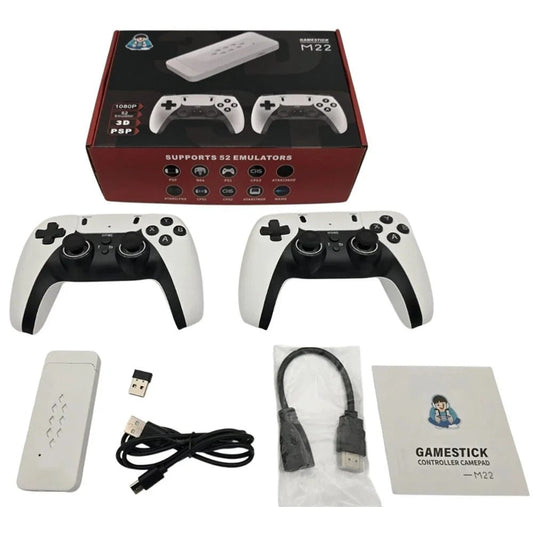 M22 Game Stick 4K HD Output Emuelec 4.3 System Retro Video Game Consoles